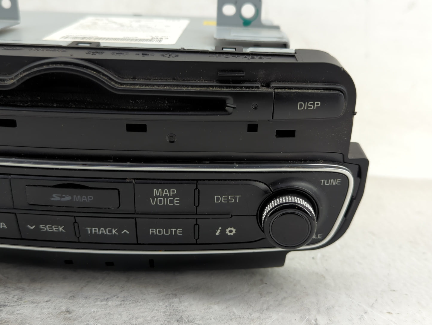 2014-2016 Kia Cadenza Radio AM FM Cd Player Receiver Replacement P/N:96560-3R105 Fits Fits 2014 2015 2016 OEM Used Auto Part
