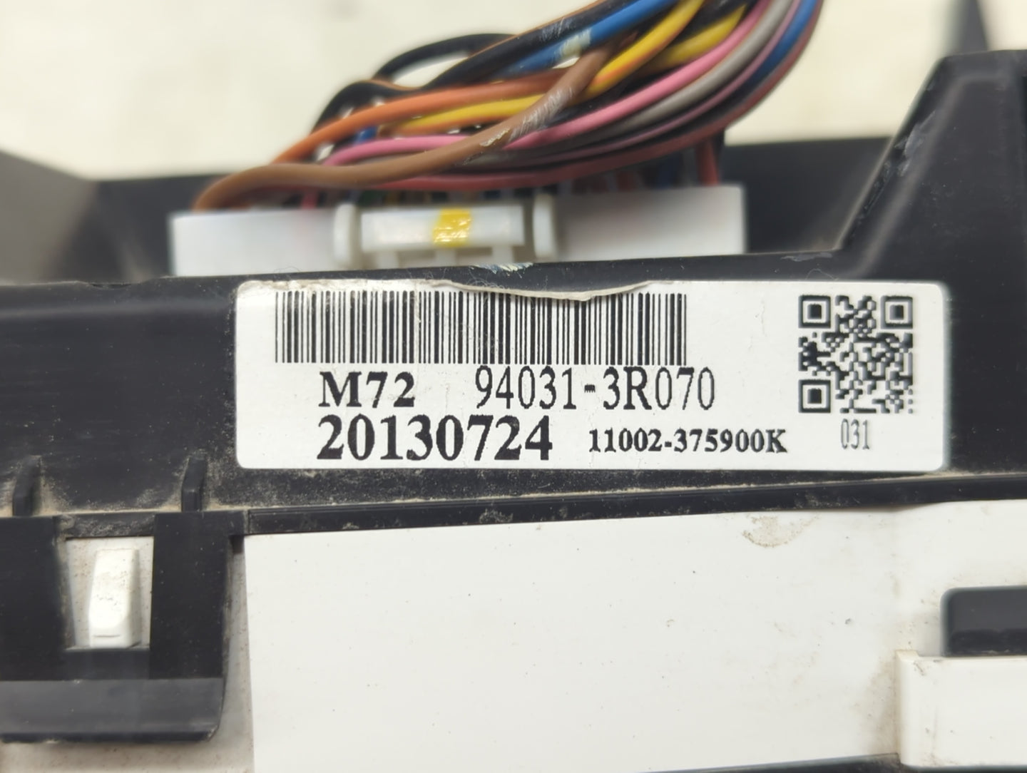 2014 Kia Cadenza Instrument Cluster Speedometer Gauges P/N:94031-3R070 Fits OEM Used Auto Parts - Oemusedautoparts1.com