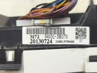 2014 Kia Cadenza Instrument Cluster Speedometer Gauges P/N:94031-3R070 Fits OEM Used Auto Parts - Oemusedautoparts1.com
