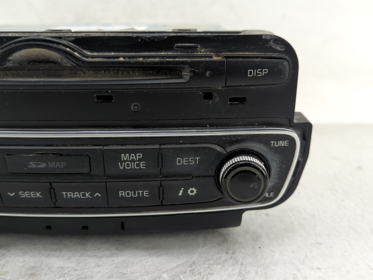 2014-2015 Kia Cadenza Radio AM FM Cd Player Receiver Replacement P/N:96560-3R105 Fits Fits 2014 2015 OEM Used Auto Parts - O