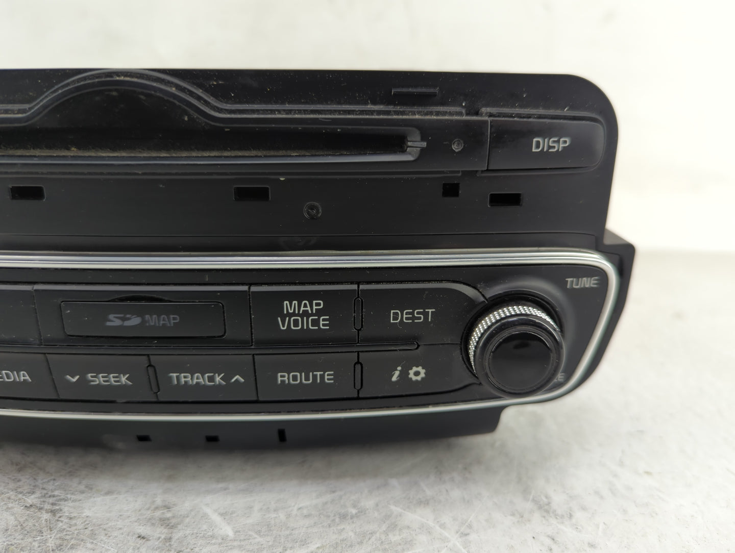 2014-2015 Kia Cadenza Radio AM FM Cd Player Receiver Replacement P/N:96560-3R105 Fits Fits 2014 2015 OEM Used Auto Parts - O