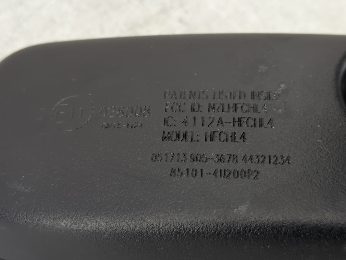 2014-2019 Kia Cadenza Interior Rear View Mirror Replacement OEM Fits Fits 2013 2014 2015 2016 2017 2018 2019 2020 OEM Used A