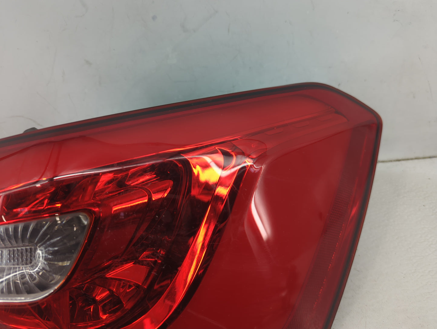 2014-2016 Kia Cadenza Tail Light Assembly Driver Left OEM Fits Fits 2014 2015 2016 OEM Used Auto Parts - Oemusedautoparts1.c