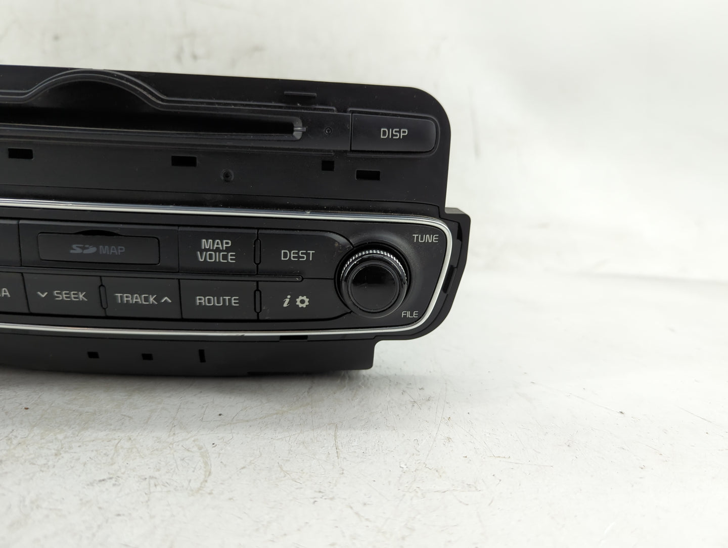 2014-2015 Kia Cadenza Radio AM FM Cd Player Receiver Replacement P/N:96560-3R105 Fits Fits 2014 2015 OEM Used Auto Parts - O