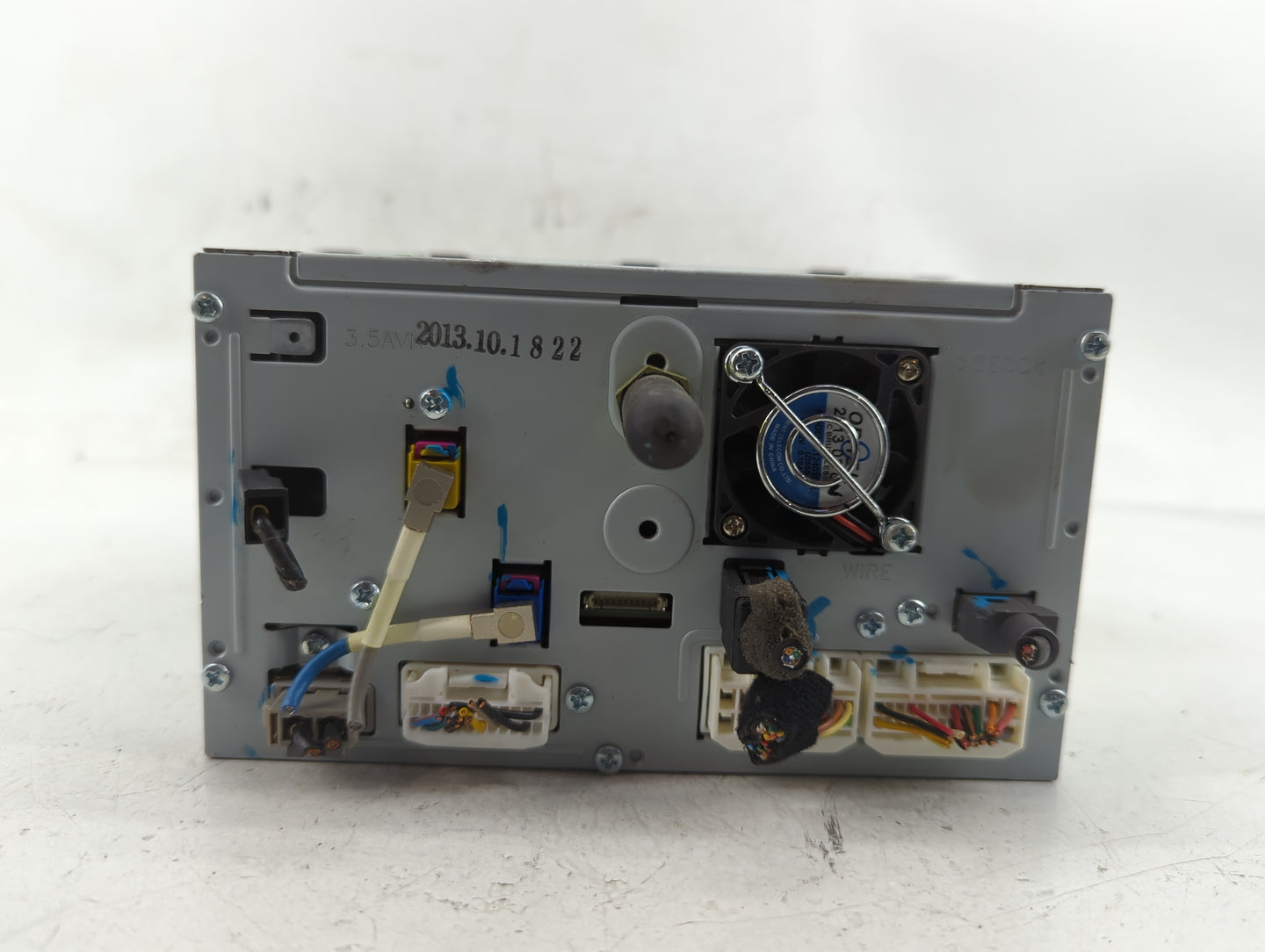 2014-2015 Kia Cadenza Radio AM FM Cd Player Receiver Replacement P/N:96560-3R105 Fits Fits 2014 2015 OEM Used Auto Parts - O