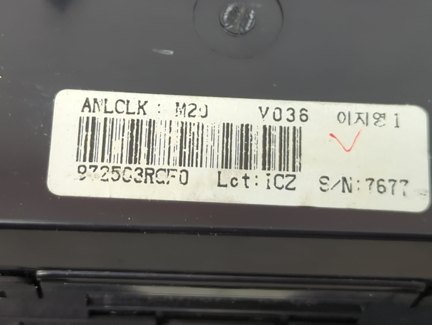 2014-2016 Kia Cadenza Climate Control Module Temperature AC/Heater Replacement P/N:972503RGF0 Fits Fits 2014 2015 2016 OEM U