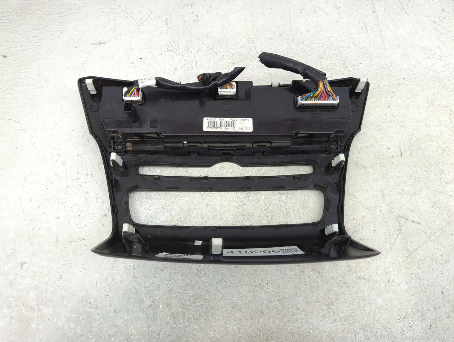 2014-2016 Kia Cadenza Climate Control Module Temperature AC/Heater Replacement P/N:972503RGF0 Fits Fits 2014 2015 2016 OEM U