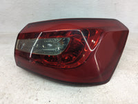 2014-2016 Kia Cadenza Tail Light Assembly Passenger Right OEM P/N:92406-3R610 Fits Fits 2014 2015 2016 OEM Used Auto Parts -
