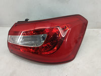 2014-2016 Kia Cadenza Tail Light Assembly Passenger Right OEM Fits Fits 2014 2015 2016 OEM Used Auto Parts - Oemusedautopart