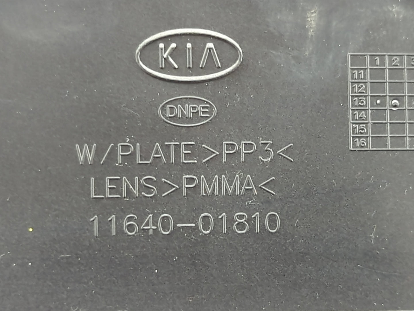2014 Kia Cadenza Instrument Cluster Speedometer Gauges P/N:11640-01810 Fits OEM Used Auto Parts - Oemusedautoparts1.com
