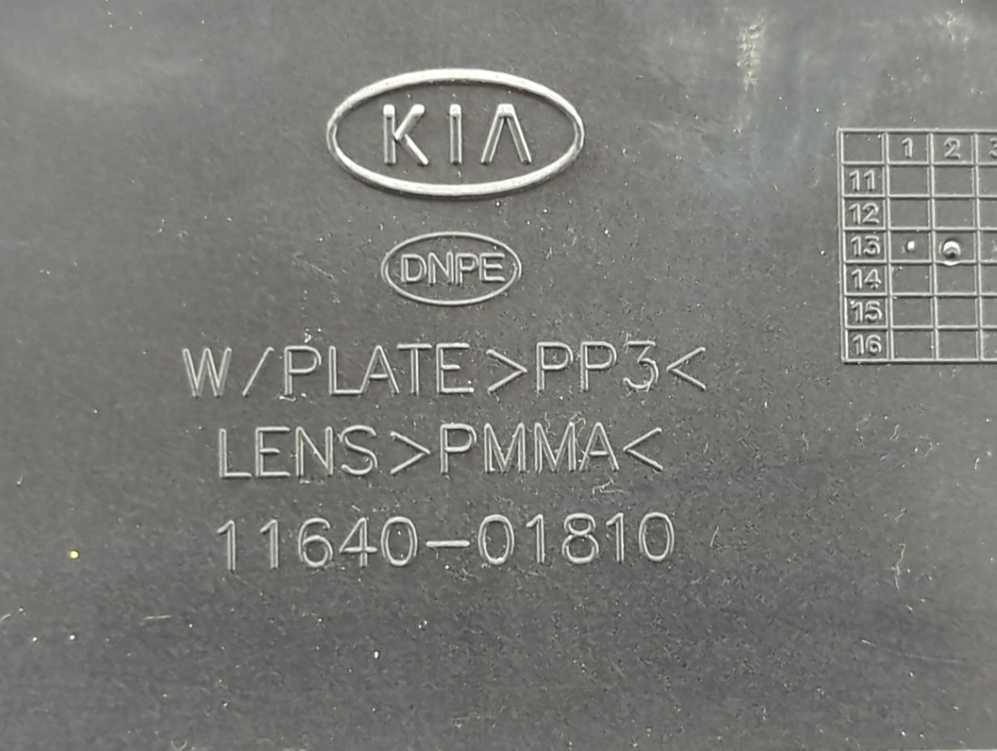 2014 Kia Cadenza Instrument Cluster Speedometer Gauges P/N:11640-01810 Fits OEM Used Auto Parts - Oemusedautoparts1.com