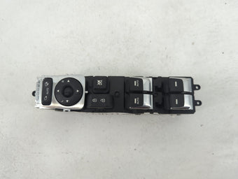 compare product 2014-2016 Kia Cadenza Master Power Window Switch Replacement Driver Side Left P/N:93570-3R700WK Fits Fits 2014 2015 2016 OEM Used Auto Parts