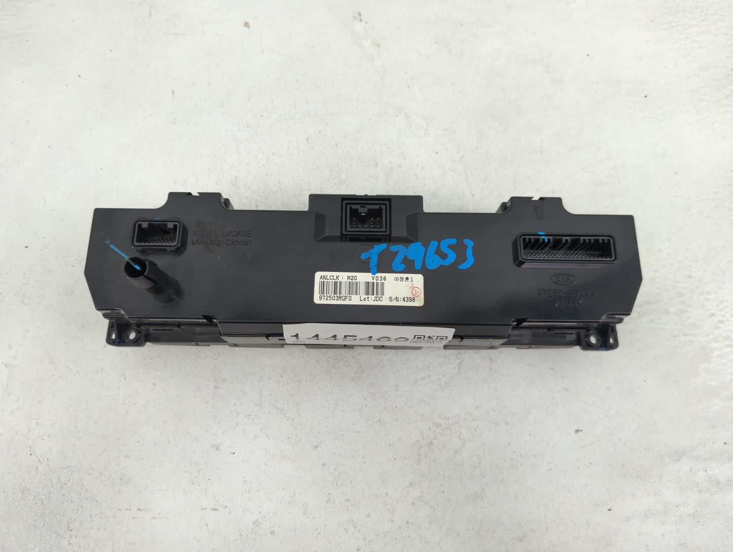 2014-2016 Kia Cadenza Climate Control Module Temperature AC/Heater Replacement P/N:972503RGF0 Fits Fits 2014 2015 2016 OEM U