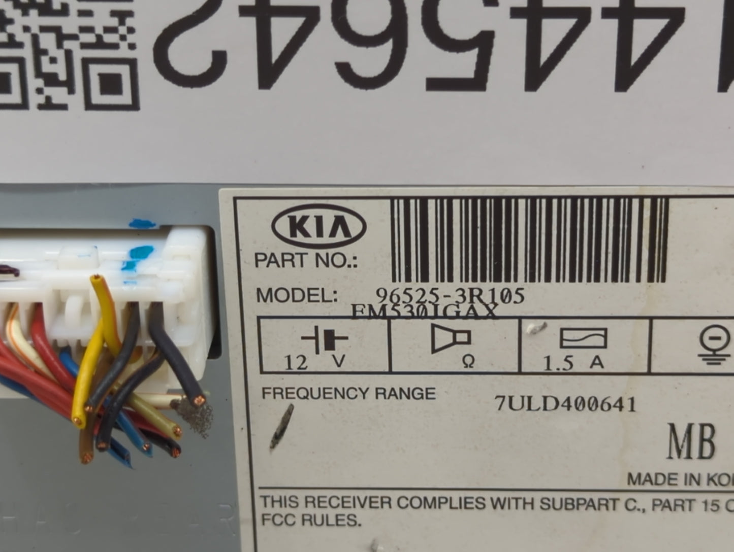2014-2016 Kia Cadenza Information Display Screen - Oemusedautoparts1.com