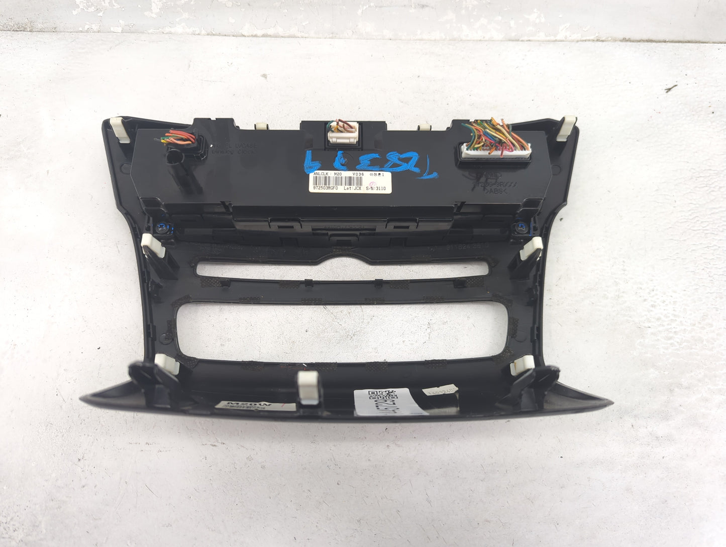 2014-2016 Kia Cadenza Climate Control Module Temperature AC/Heater Replacement P/N:972503RGF0 Fits Fits 2014 2015 2016 OEM U