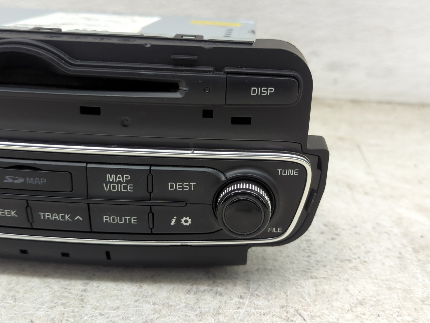 2014-2015 Kia Cadenza Radio AM FM Cd Player Receiver Replacement P/N:965603R105 AV231JGAN Fits Fits 2014 2015 OEM Used Auto 