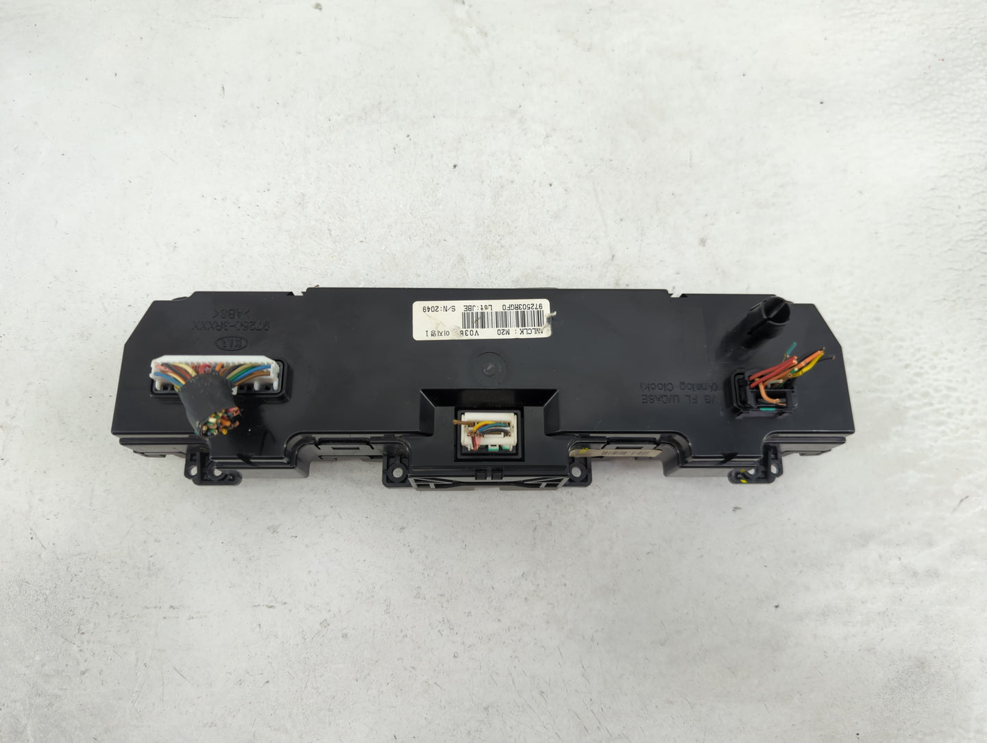2014-2016 Kia Cadenza Climate Control Module Temperature AC/Heater Replacement P/N:972503RGF0 Fits Fits 2014 2015 2016 OEM U