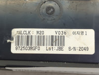 2014-2016 Kia Cadenza Climate Control Module Temperature AC/Heater Replacement P/N:972503RGF0 Fits Fits 2014 2015 2016 OEM U