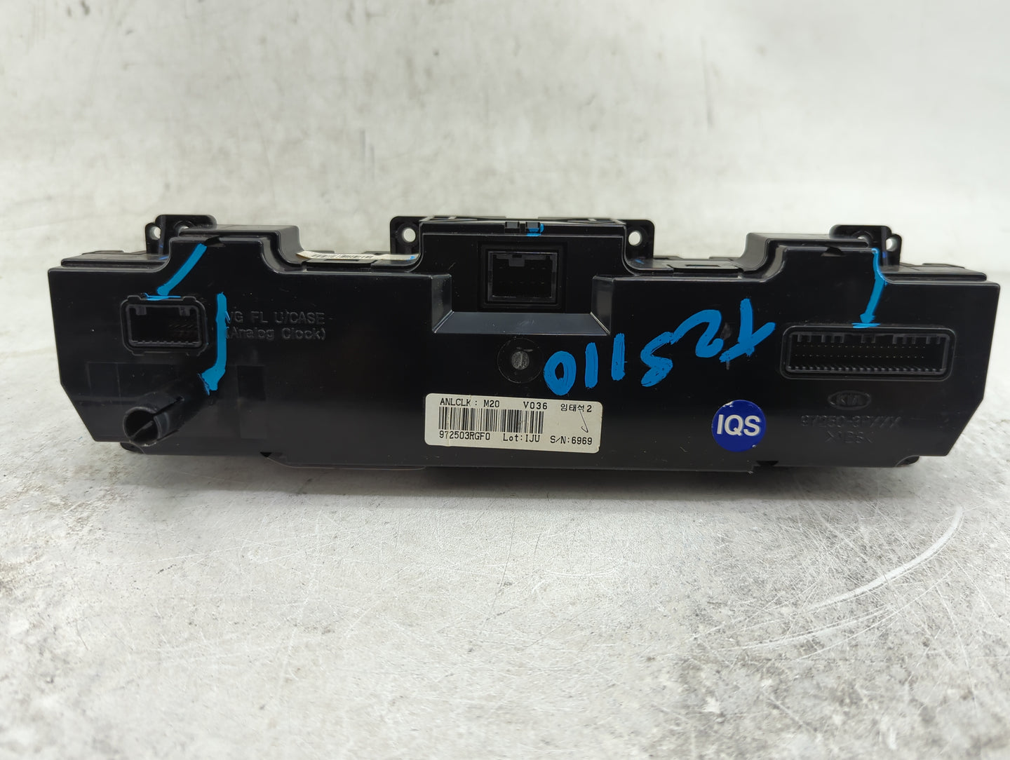 2014-2016 Kia Cadenza Climate Control Module Temperature AC/Heater Replacement P/N:972503RGF0 Fits Fits 2014 2015 2016 OEM U