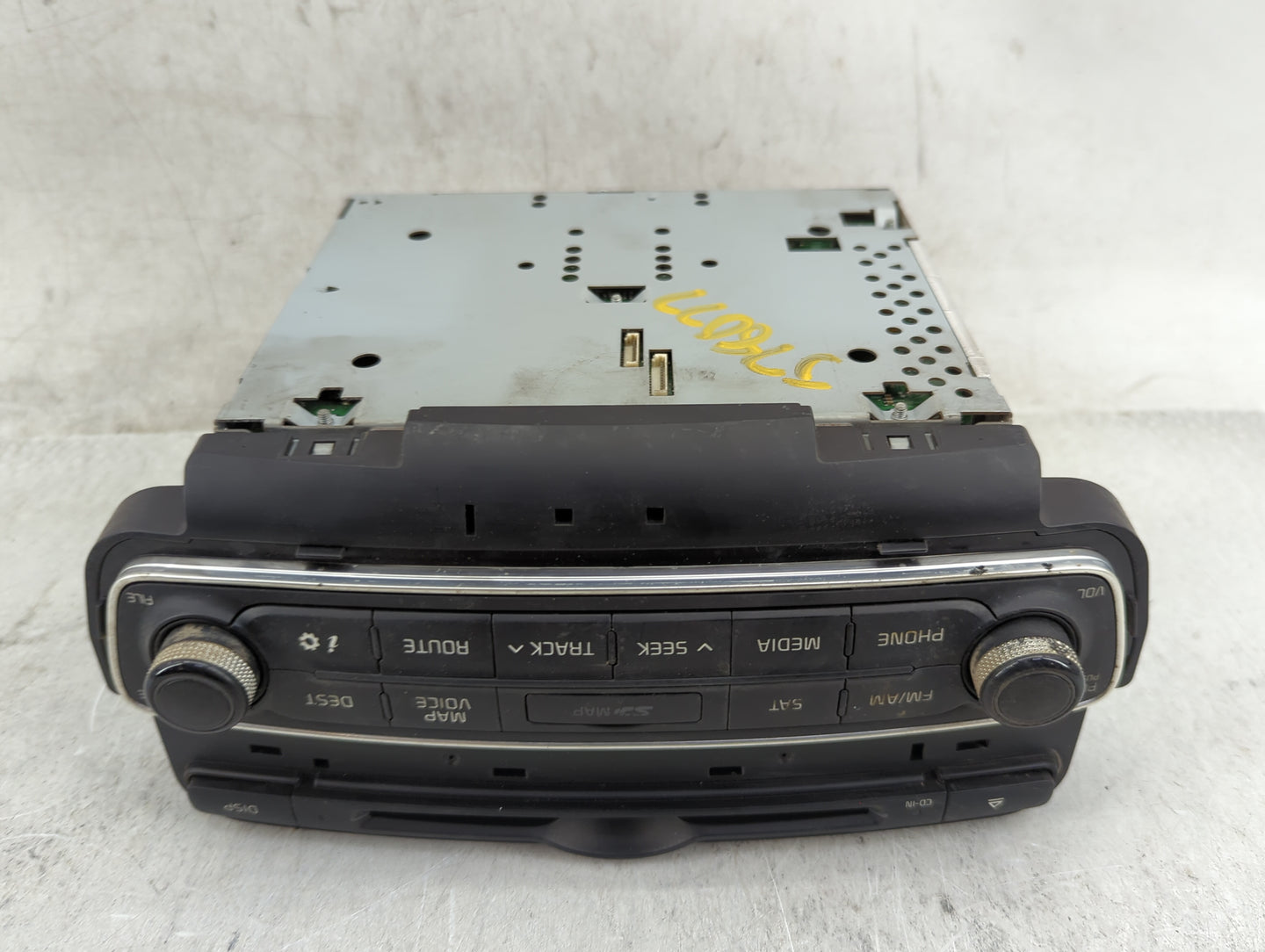 2014-2015 Kia Cadenza Radio AM FM Cd Player Receiver Replacement P/N:96560-3R107 965603R107, AV231JGAN Fits Fits 2014 2015 O