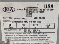 2014-2015 Kia Cadenza Radio AM FM Cd Player Receiver Replacement P/N:96560-3R107 965603R107, AV231JGAN Fits Fits 2014 2015 O