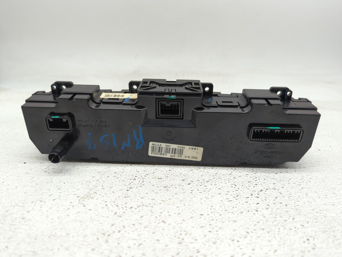2014-2016 Kia Cadenza Climate Control Module Temperature AC/Heater Replacement P/N:972503RGF0 Fits Fits 2014 2015 2016 OEM U