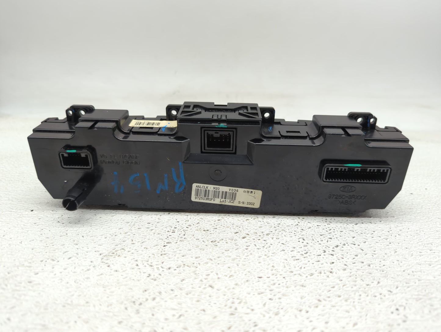 2014-2016 Kia Cadenza Climate Control Module Temperature AC/Heater Replacement P/N:972503RGF0 Fits Fits 2014 2015 2016 OEM U