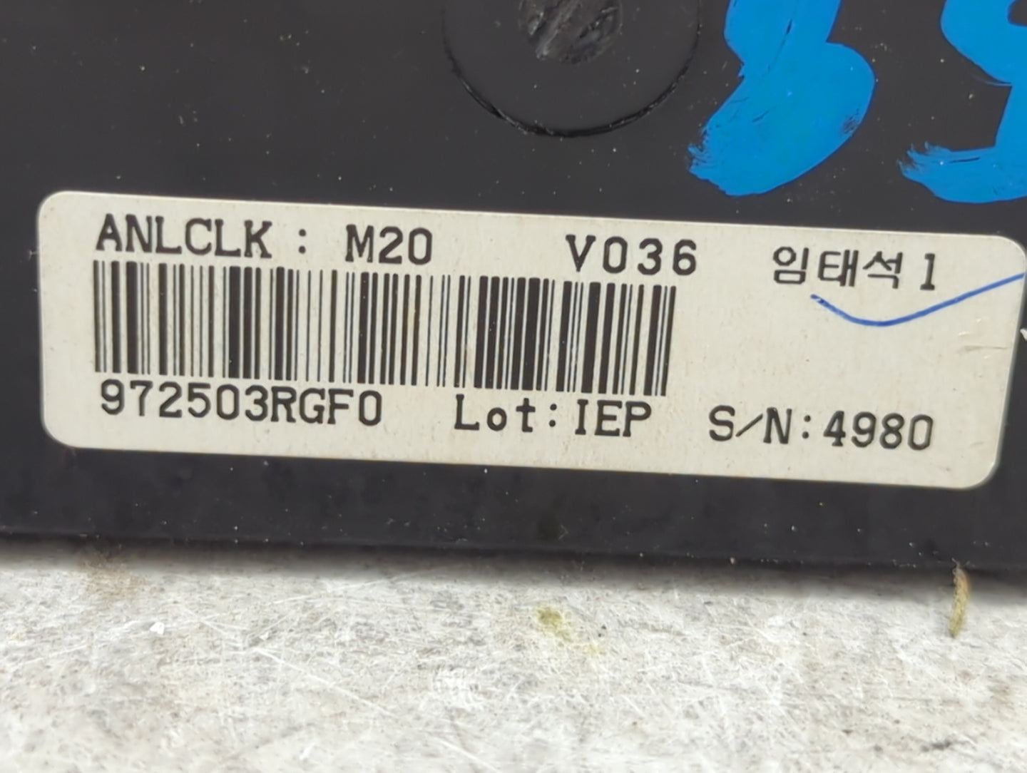 2014-2016 Kia Cadenza Climate Control Module Temperature AC/Heater Replacement P/N:972503RGF0 Fits Fits 2014 2015 2016 OEM U