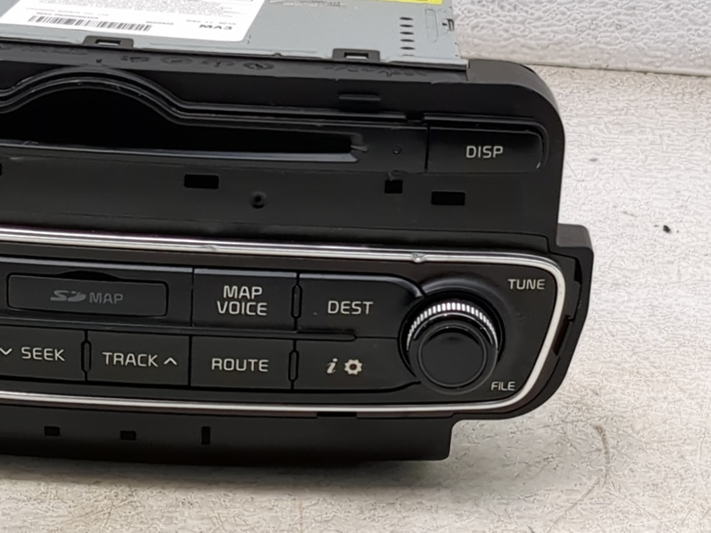 2014-2015 Kia Cadenza Radio AM FM Cd Player Receiver Replacement P/N:965603R106 AV231JGAN, 96560-3R106 Fits Fits 2014 2015 O