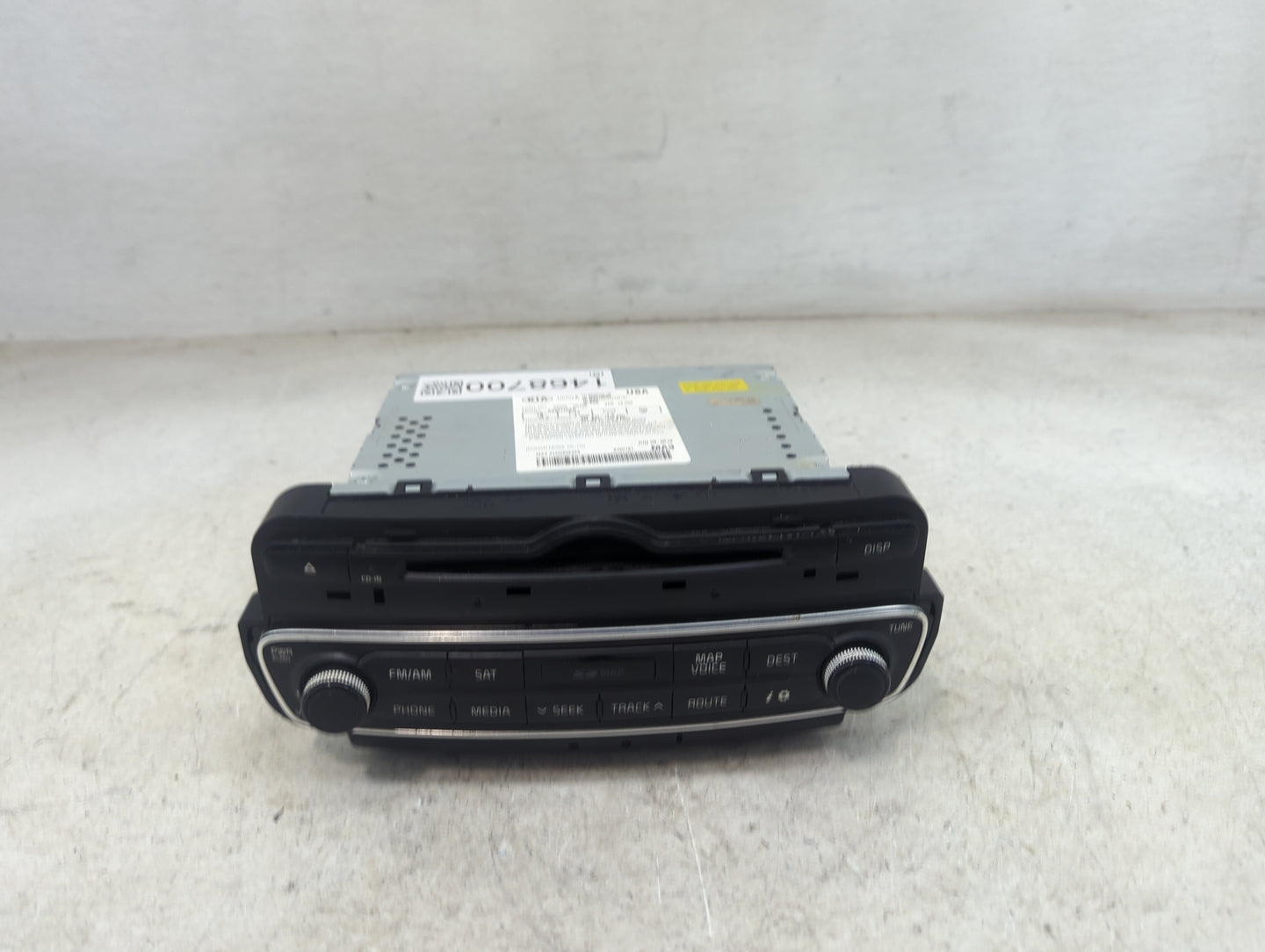 2014-2015 Kia Cadenza Radio AM FM Cd Player Receiver Replacement P/N:96560-3R105 AV231JGAN Fits Fits 2014 2015 OEM Used Auto