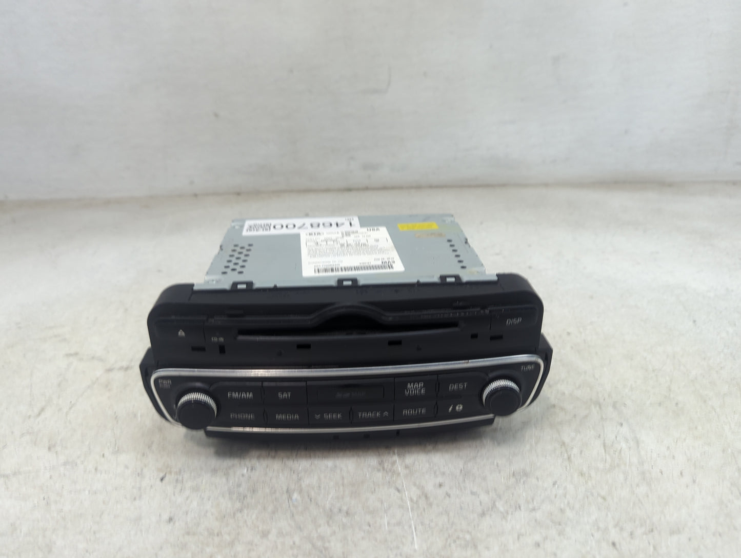 2014-2015 Kia Cadenza Radio AM FM Cd Player Receiver Replacement P/N:96560-3R105 AV231JGAN Fits Fits 2014 2015 OEM Used Auto