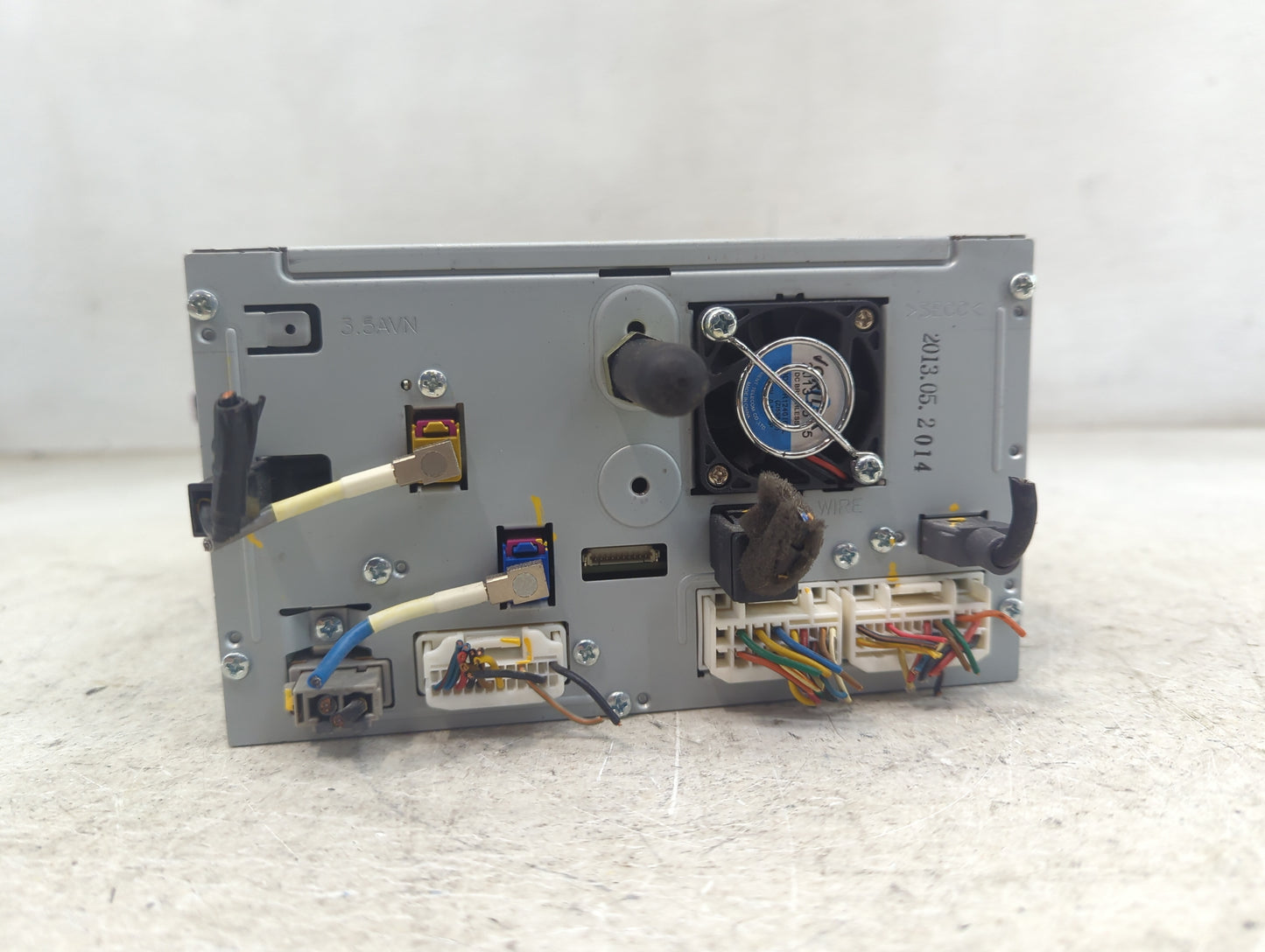 2014-2015 Kia Cadenza Radio AM FM Cd Player Receiver Replacement P/N:96560-3R105 AV231JGAN Fits Fits 2014 2015 OEM Used Auto