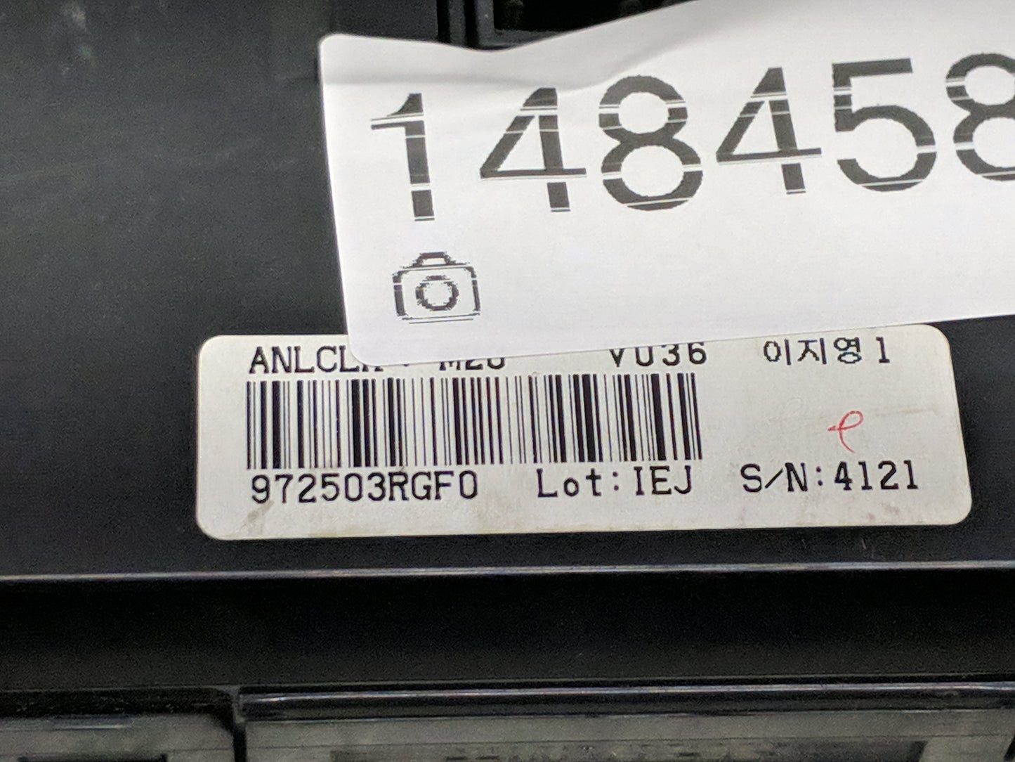 2014-2016 Kia Cadenza Climate Control Module Temperature AC/Heater Replacement P/N:972503RGF0 Fits Fits 2014 2015 2016 OEM U