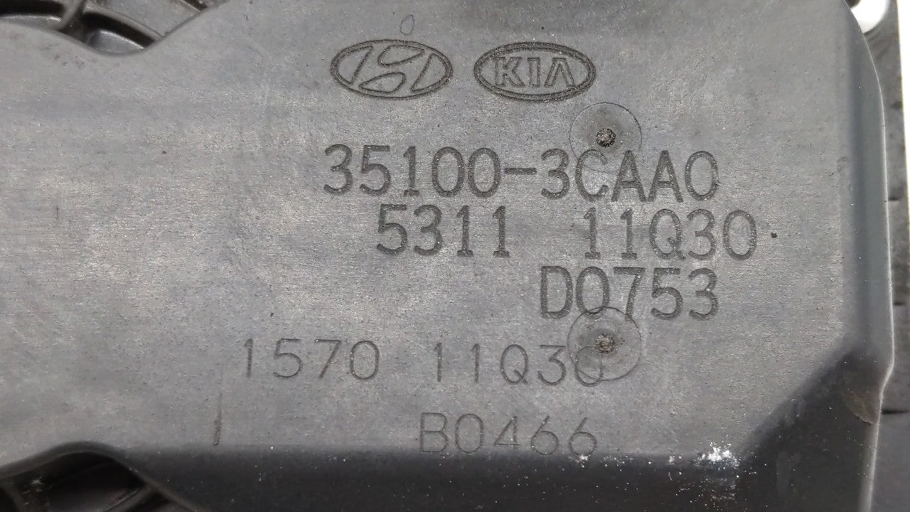 2014-2016 Kia Cadenza Throttle Body P/N:35100-3CAA0 Fits Fits 2012 2013 2014 2015 2016 2017 2018 OEM Used Auto Parts - Oemus