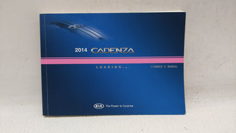 compare product 2014 Kia Cadenza Owners Manual Book Guide OEM Used Auto Parts