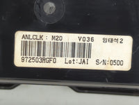 2014-2016 Kia Cadenza Climate Control Module Temperature AC/Heater Replacement P/N:972503RGK0 972503RGF0 Fits Fits 2014 2015