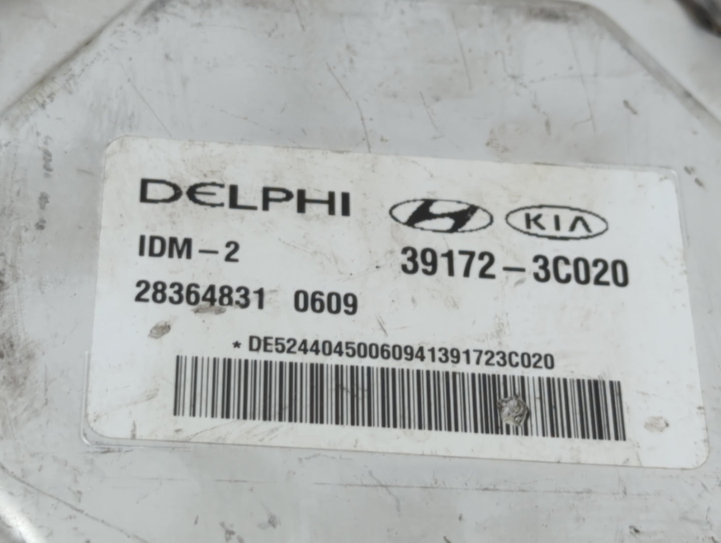 2014-2016 Kia Cadenza PCM Engine Control Computer ECU ECM PCU OEM P/N:39172-3C020 39175-3C000 Fits OEM Used Auto Parts - Oem