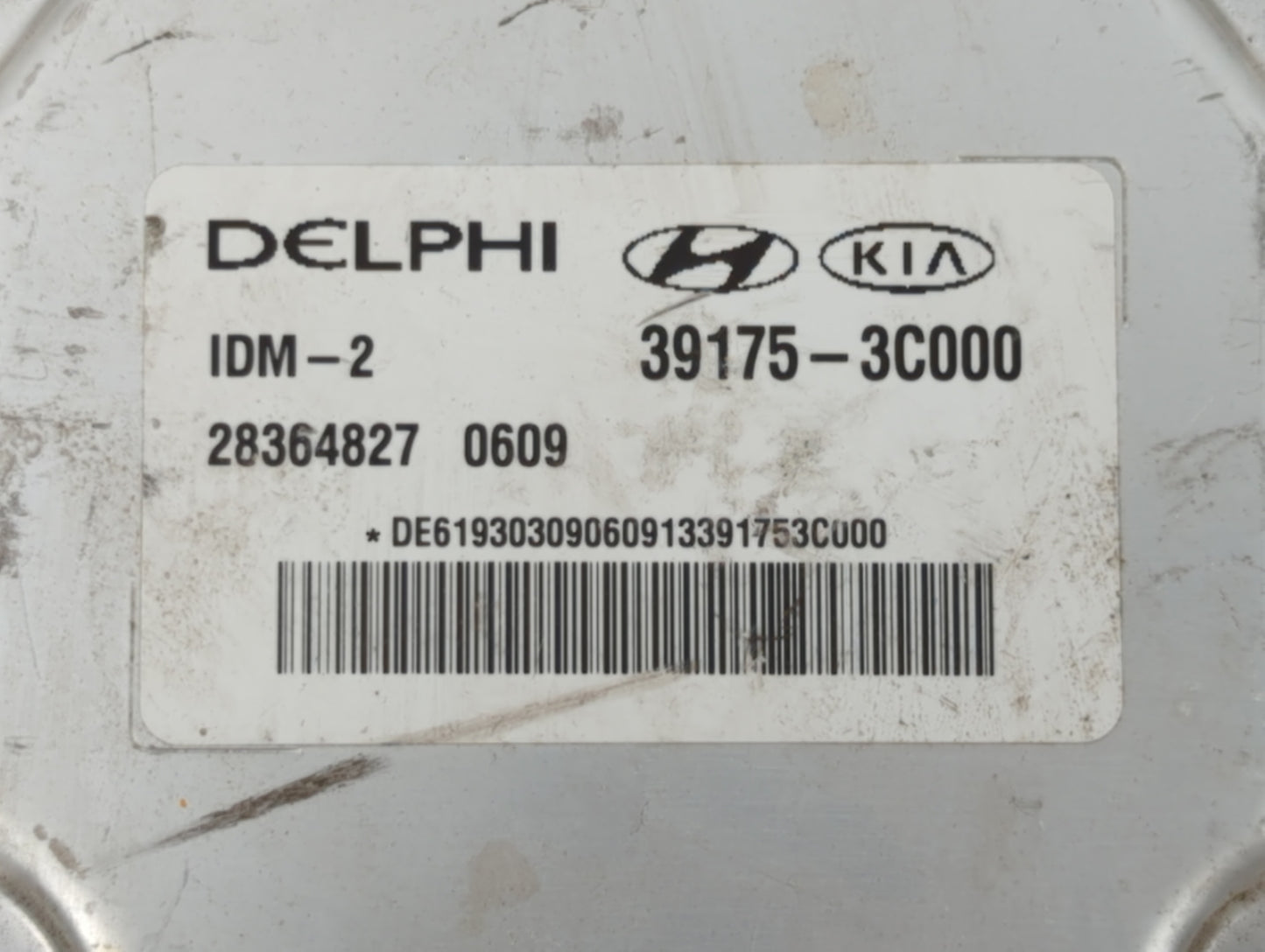 2014-2016 Kia Cadenza PCM Engine Control Computer ECU ECM PCU OEM P/N:39172-3C020 39175-3C000 Fits OEM Used Auto Parts - Oem
