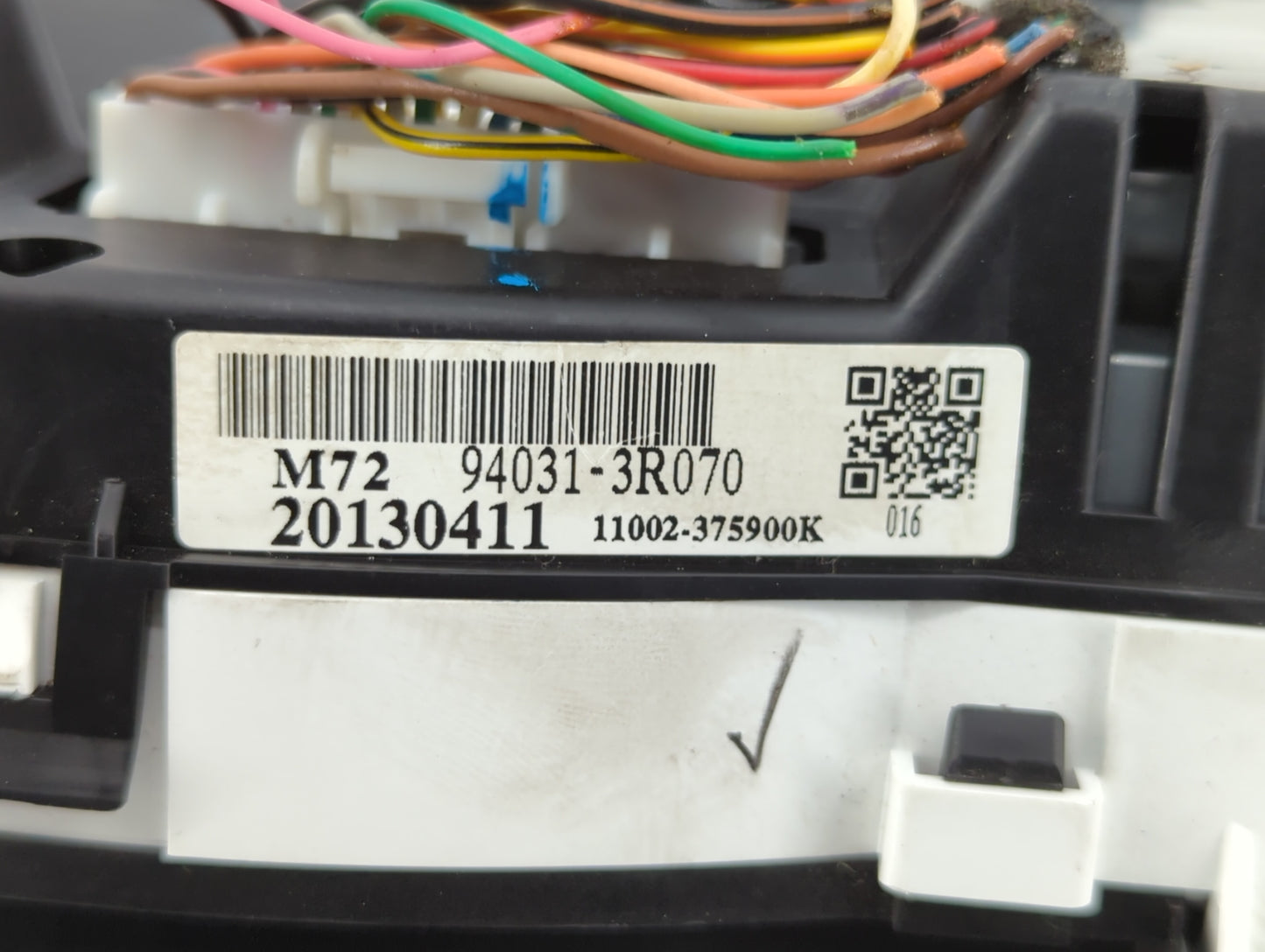 2014 Kia Cadenza Instrument Cluster Speedometer Gauges P/N:94031-3R070 Fits OEM Used Auto Parts - Oemusedautoparts1.com