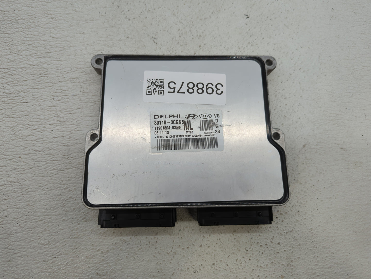 2014-2016 Kia Cadenza PCM Engine Control Computer ECU ECM PCU OEM P/N:39111-3CGN1 39110-3CGN5 Fits Fits 2014 2015 2016 OEM U