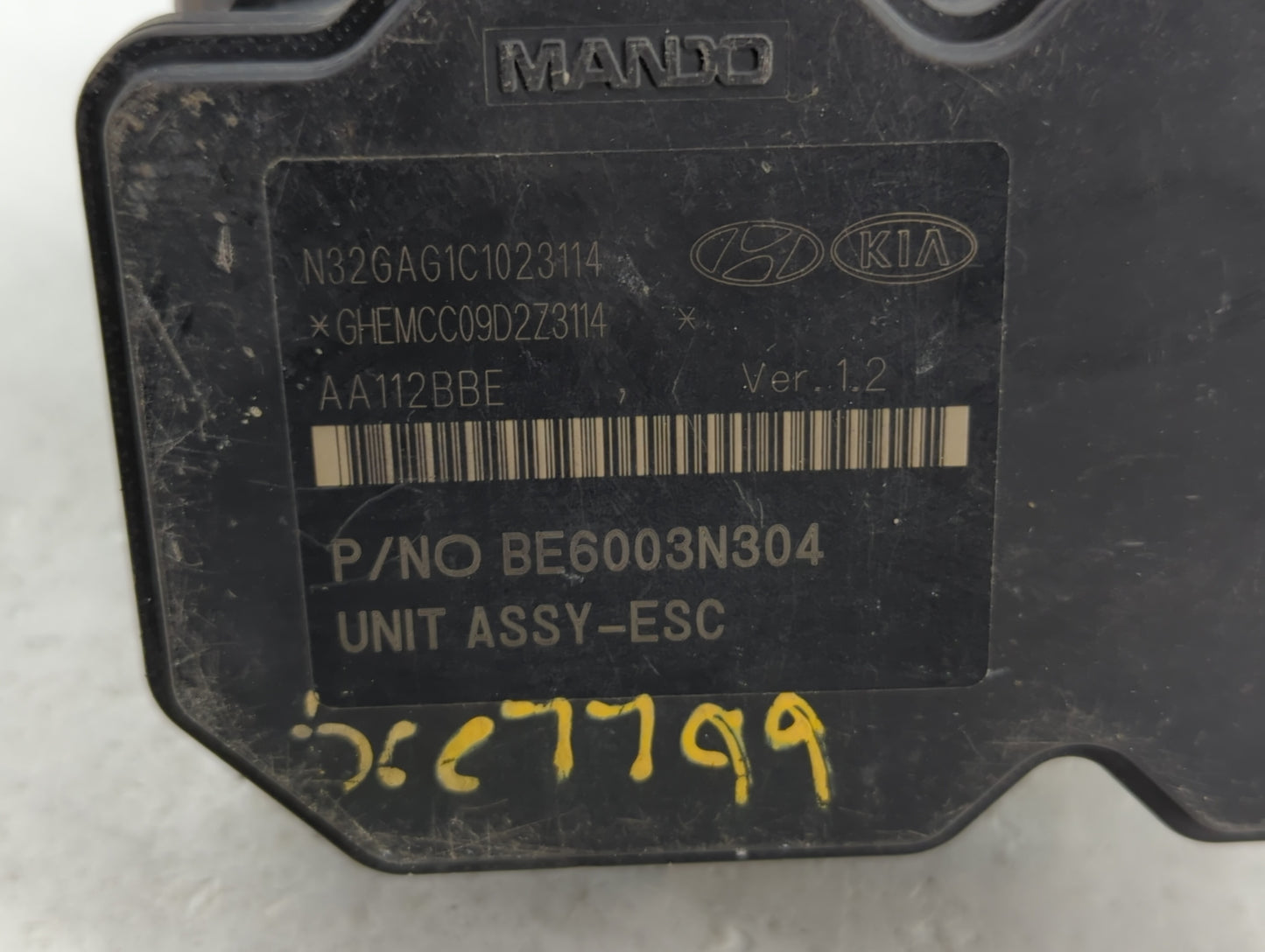 2014-2016 Kia Cadenza ABS Pump Control Module Replacement P/N:58920-3R800 Fits Fits 2014 2015 2016 OEM Used Auto Parts - Oem