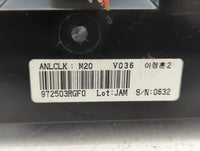 2014-2016 Kia Cadenza Climate Control Module Temperature AC/Heater Replacement P/N:972503RGE0 972503RGK0 Fits Fits 2014 2015