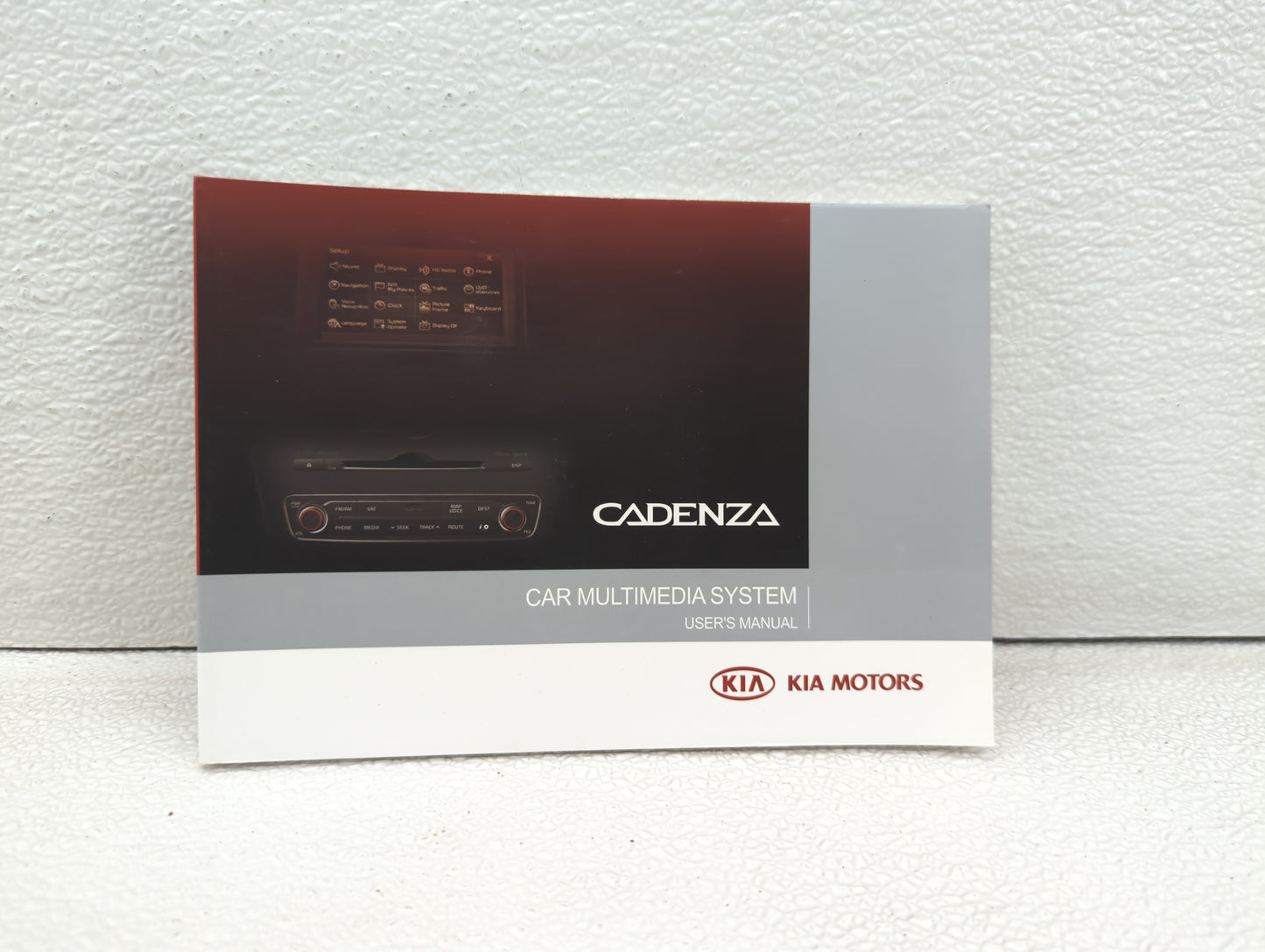 2014 Kia Cadenza Owners Manual Book Guide OEM Used Auto Parts - Oemusedautoparts1.com