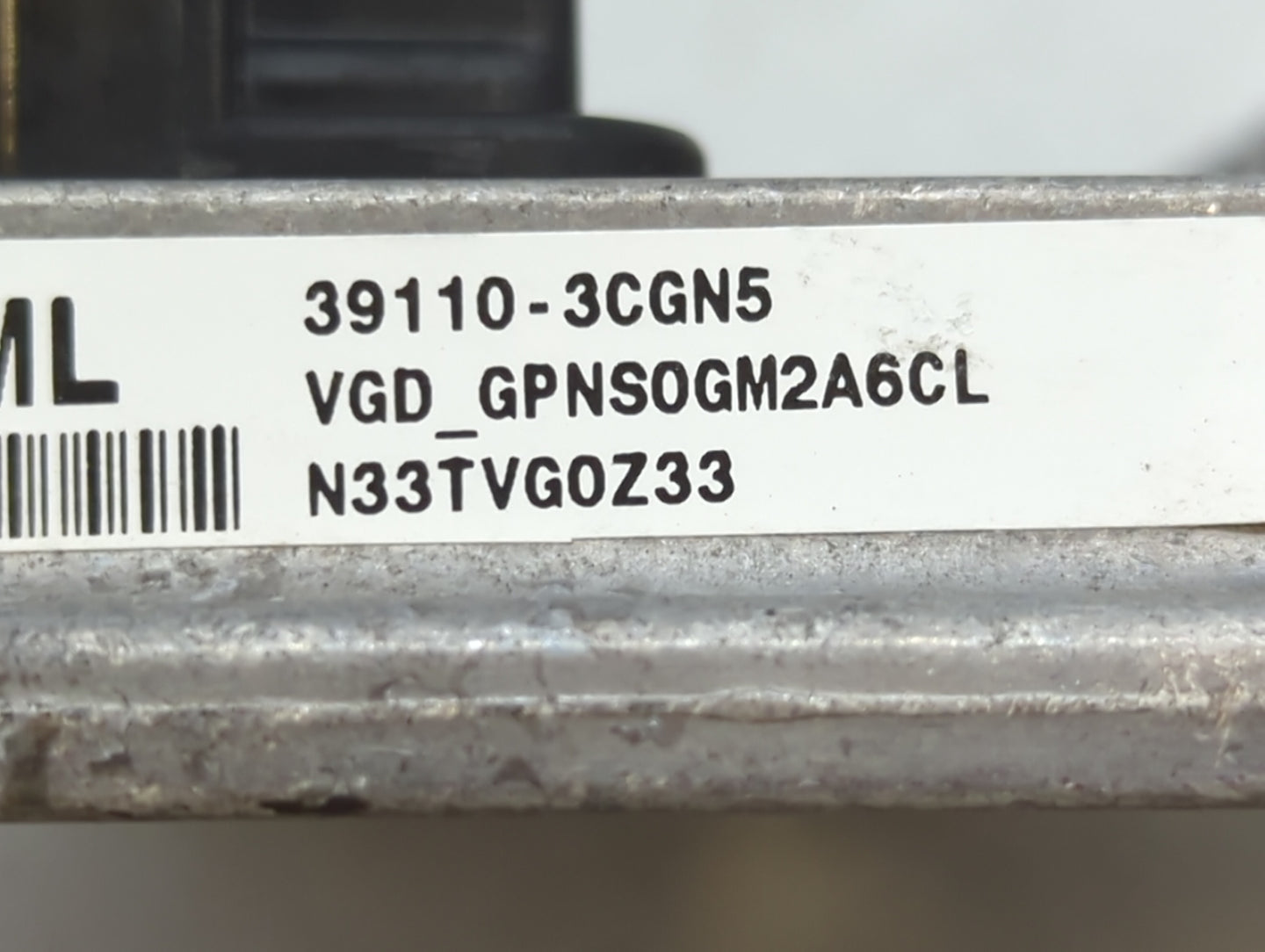 2014-2016 Kia Cadenza PCM Engine Control Computer ECU ECM PCU OEM P/N:39110-3CGN5 39110-3CGN9 Fits Fits 2014 2015 2016 OEM U