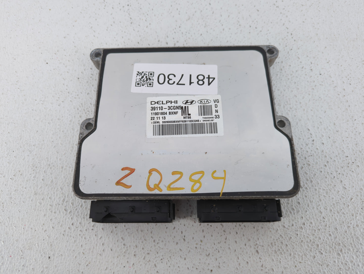 2014-2016 Kia Cadenza PCM Engine Control Computer ECU ECM PCU OEM P/N:39110-3CGN5 39110-3CGN9 Fits Fits 2014 2015 2016 OEM U