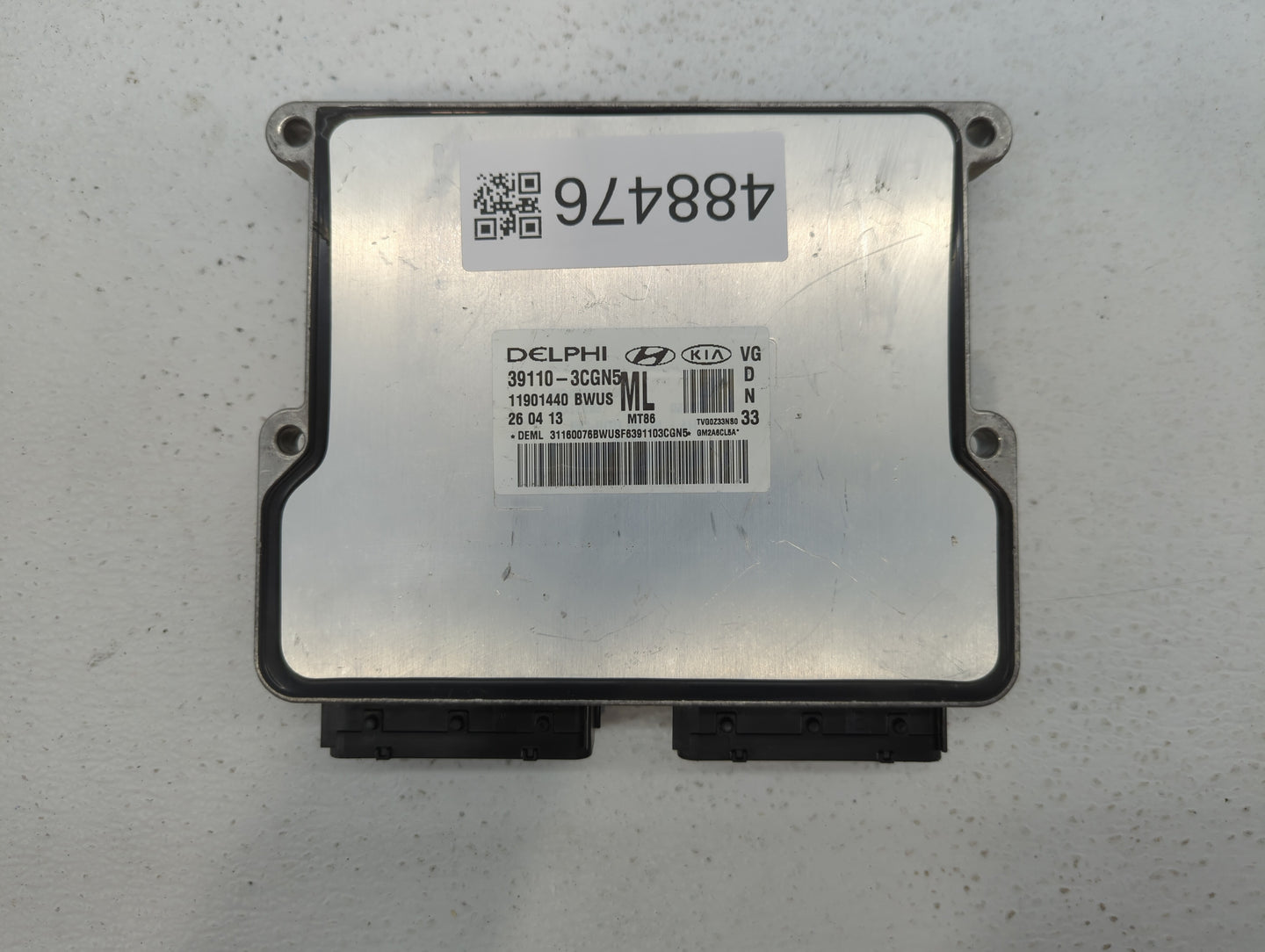 2014-2016 Kia Cadenza PCM Engine Control Computer ECU ECM PCU OEM P/N:39110-3CGN5 39110-3CGN9 Fits Fits 2014 2015 2016 OEM U