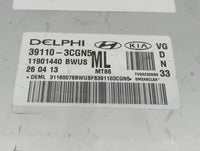 2014-2016 Kia Cadenza PCM Engine Control Computer ECU ECM PCU OEM P/N:39110-3CGN5 39110-3CGN9 Fits Fits 2014 2015 2016 OEM U