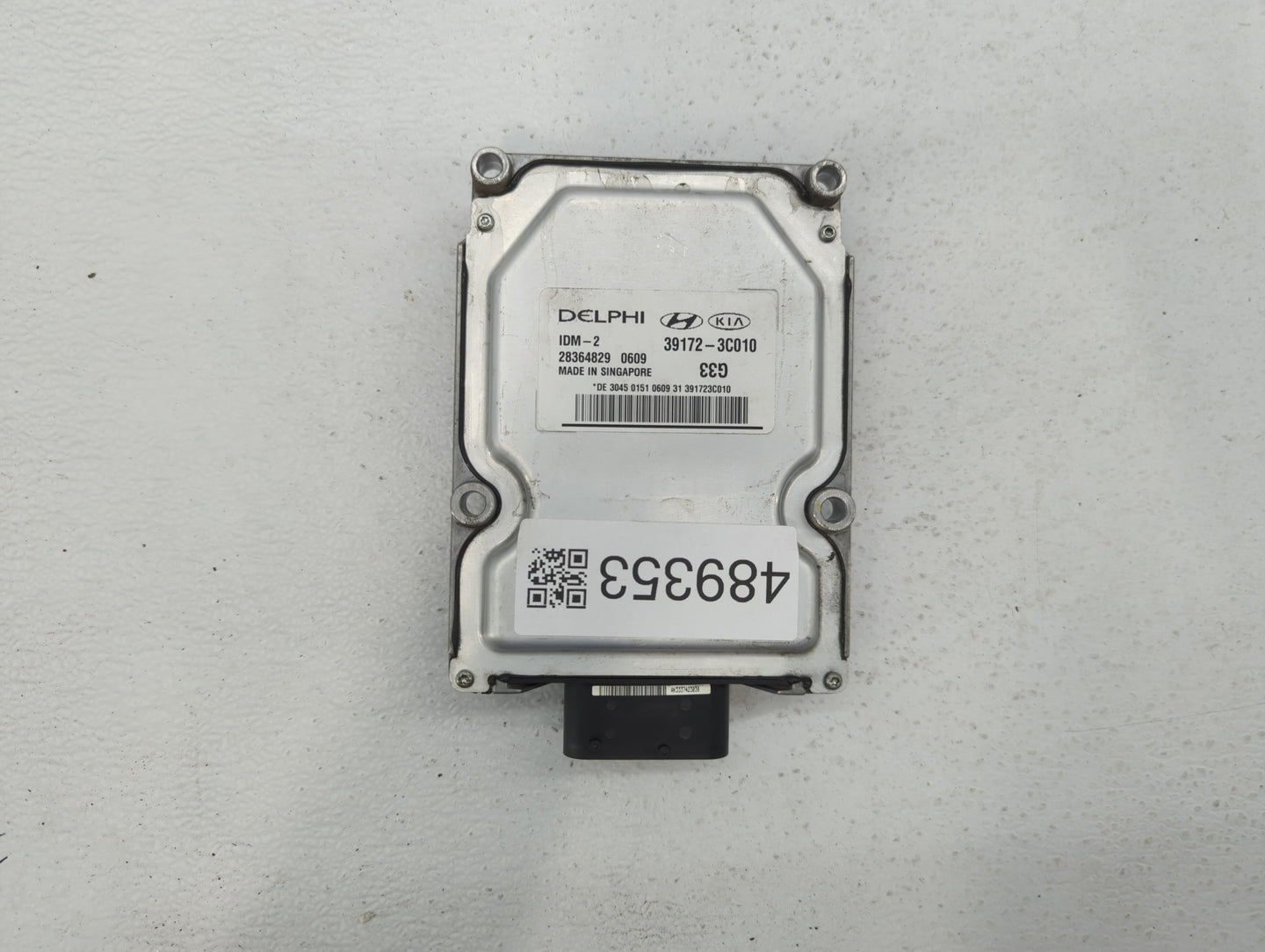 2014-2016 Kia Cadenza PCM Engine Control Computer ECU ECM PCU OEM P/N:39110-3CGN5 39172-3C010 Fits OEM Used Auto Parts - Oem