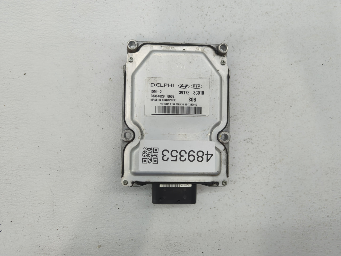 2014-2016 Kia Cadenza PCM Engine Control Computer ECU ECM PCU OEM P/N:39110-3CGN5 39172-3C010 Fits OEM Used Auto Parts - Oem
