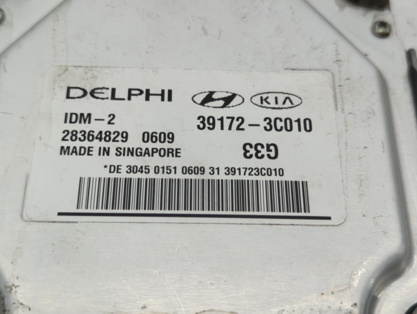 2014-2016 Kia Cadenza PCM Engine Control Computer ECU ECM PCU OEM P/N:39110-3CGN5 39172-3C010 Fits OEM Used Auto Parts - Oem